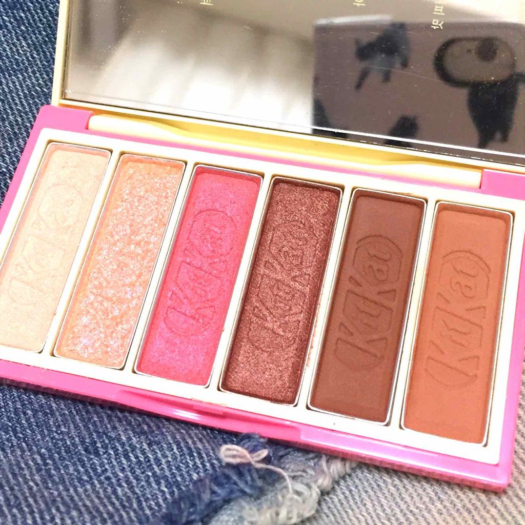 プレイカラーアイズ ミニ #キットカットオリジナル/ETUDE/アイシャドウパレットを使ったクチコミ（1枚目）