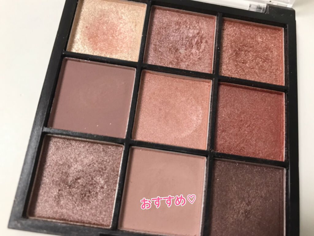 UR GLAM　BLOOMING EYE COLOR PALETTE/U R GLAM/アイシャドウパレットを使ったクチコミ（2枚目）