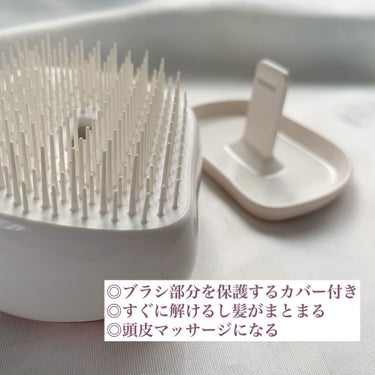 コンパクトスタイラー/TANGLE TEEZER/ヘアブラシを使ったクチコミ（2枚目）