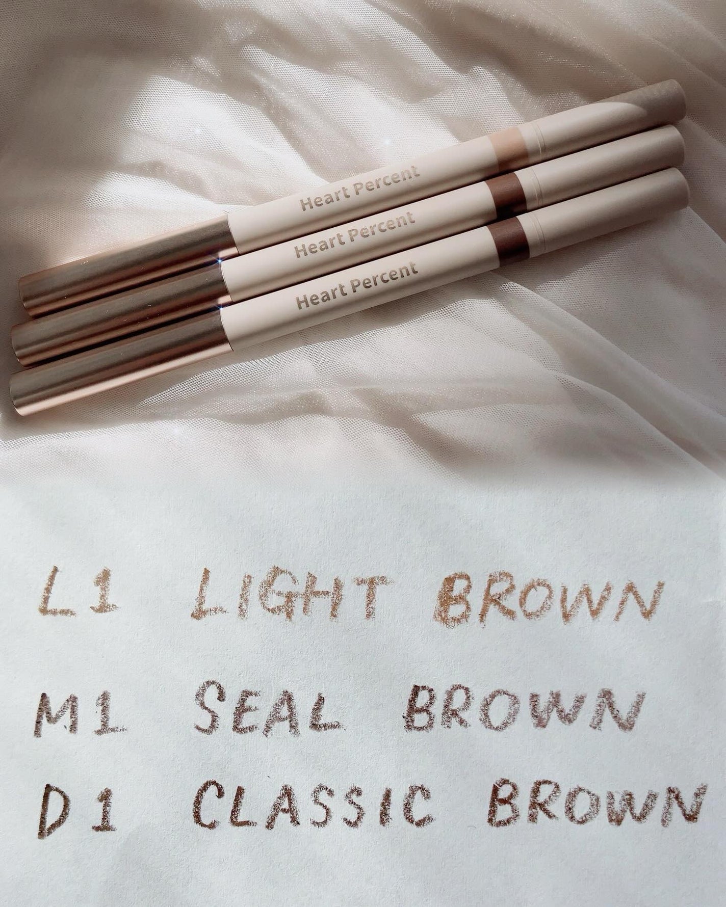 ドット オン ムードエッジ アンド フラットアイブロウ/Heart Percent/アイブロウペンシルを使ったクチコミ(4枚目)