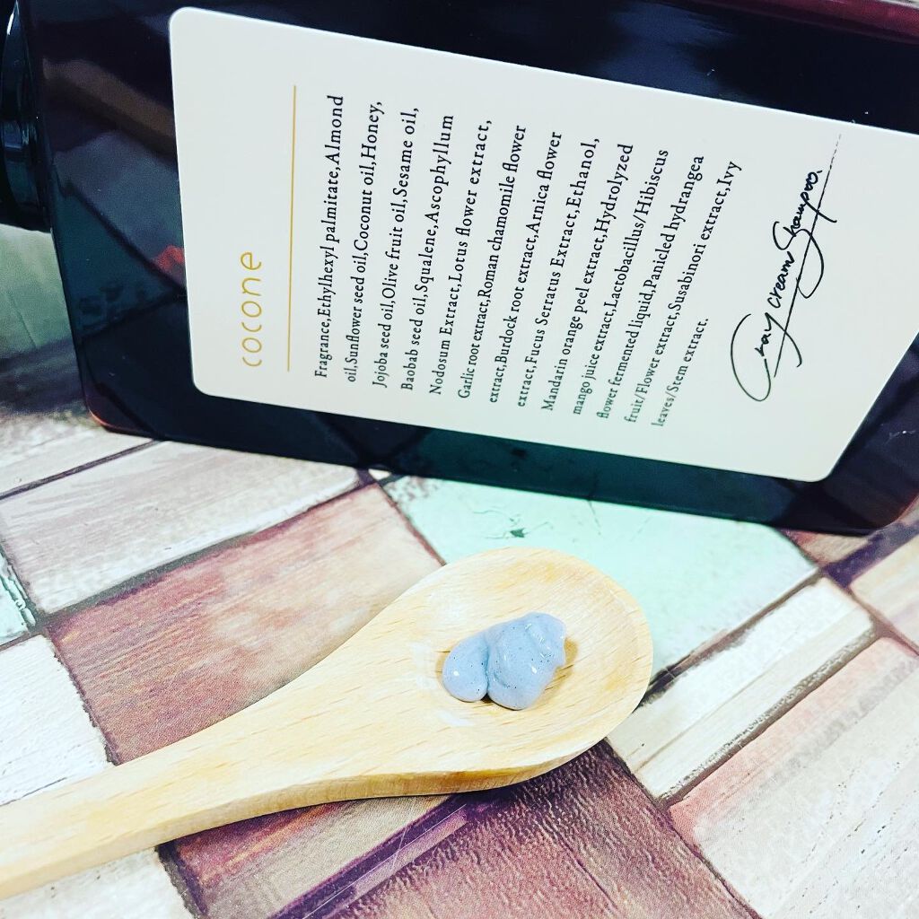 クレイクリームシャンプー（モイスト）/cocone/市販シャンプーを使ったクチコミ（2枚目）