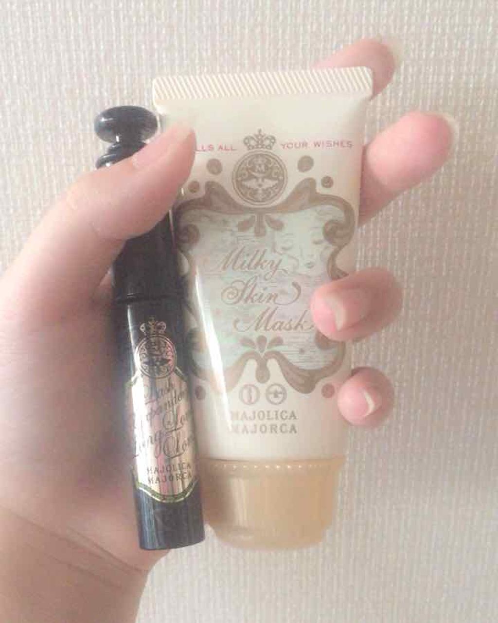 ミルキースキンマスク/マジョリカ マジョルカ/化粧下地を使ったクチコミ（2枚目）