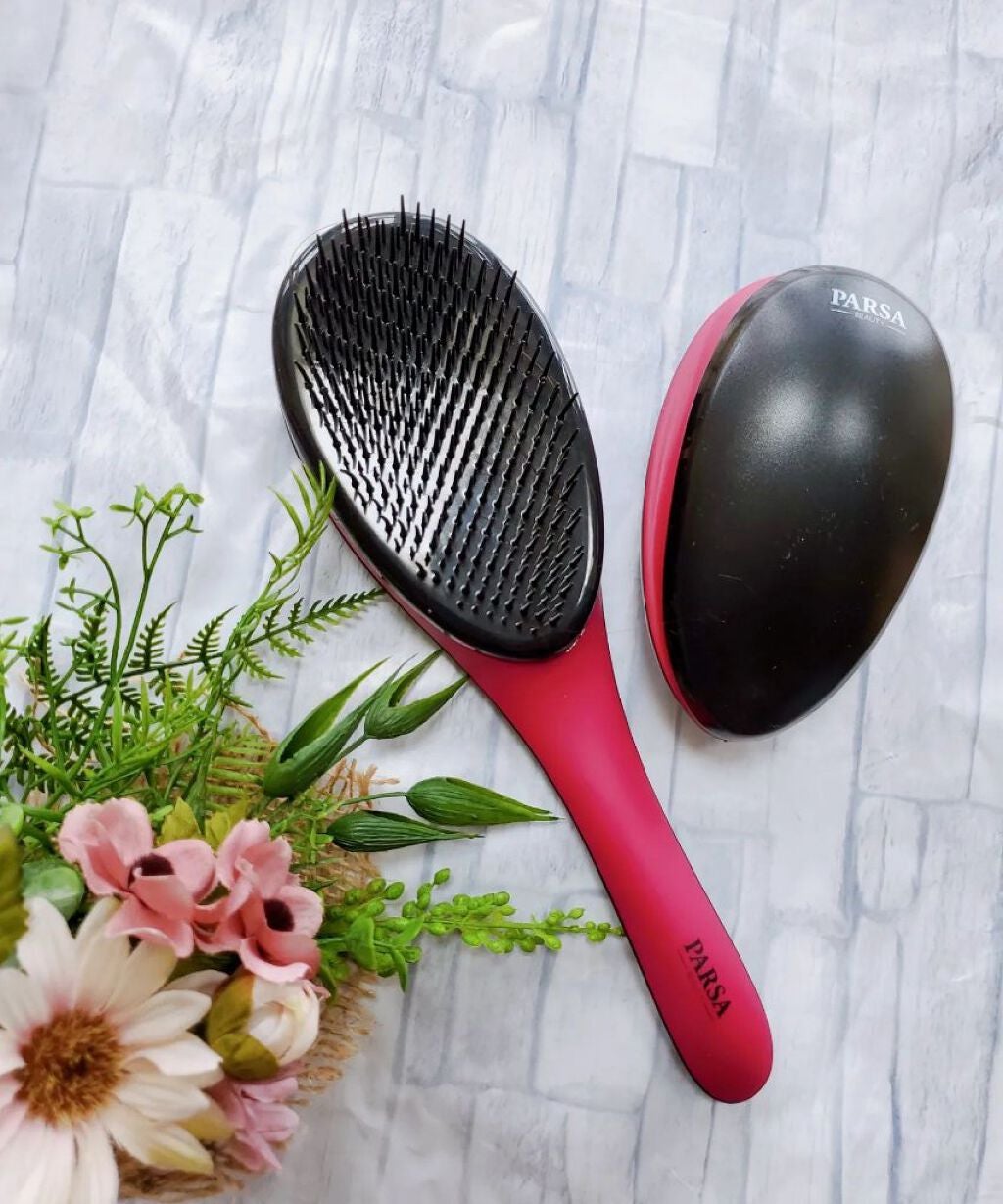 ヴィーナス ビューティーブラシ ナチュラルバー/PARSA/ヘアブラシを使ったクチコミ(1枚目)