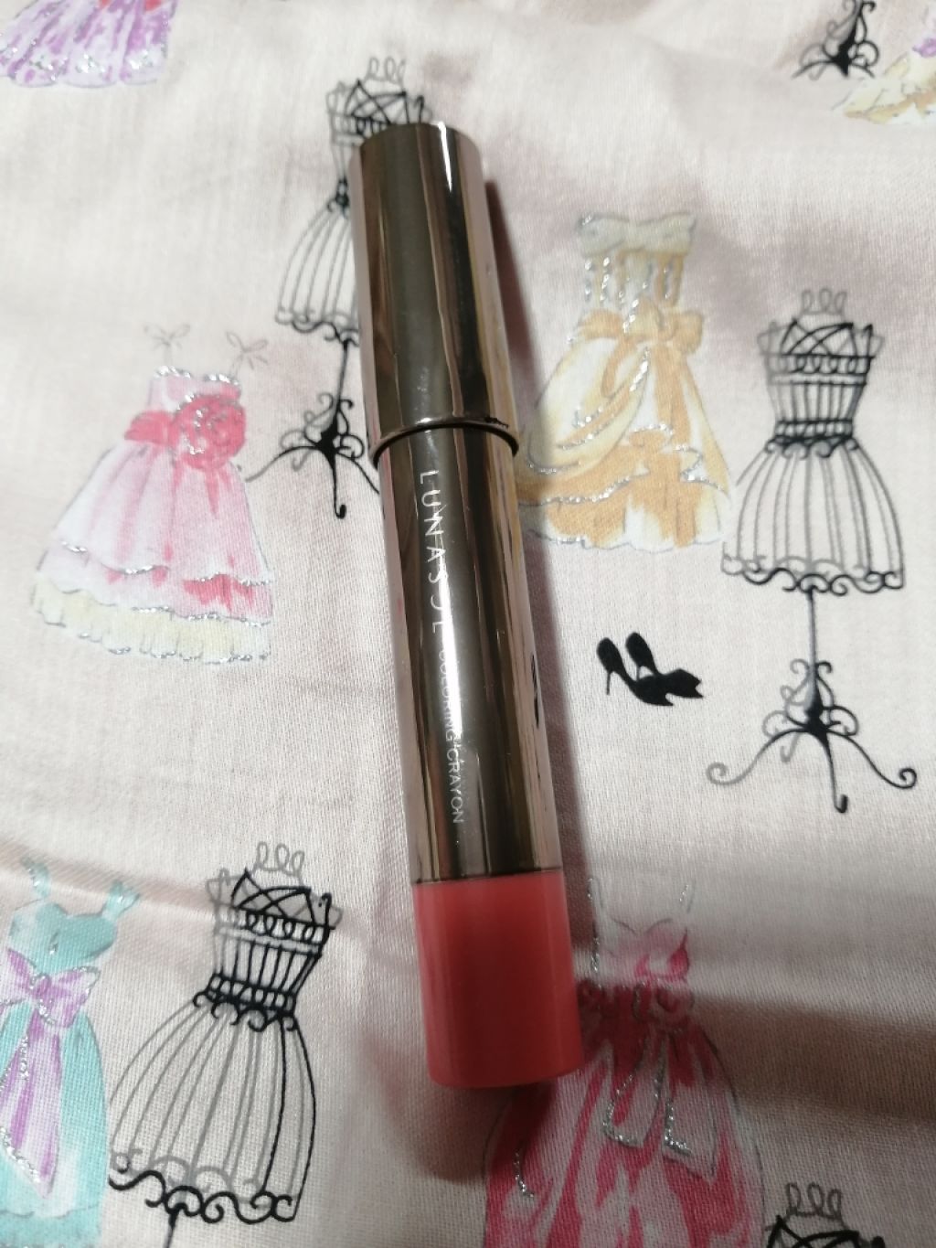 カラーリングクレヨン/LUNASOL/ジェル・クリームチークを使ったクチコミ（1枚目）