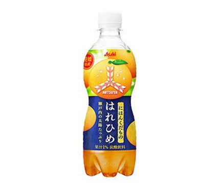 アサヒ飲料 三ツ矢 にほんくだもの愛媛県産はれひめ