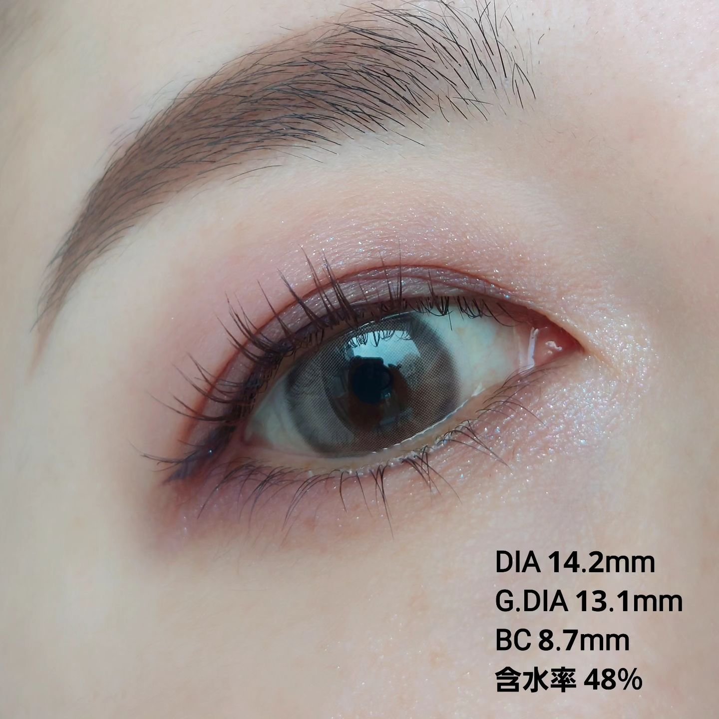 Pit-a-Pat Kristin 1month/Hapa kristin/１ヶ月（１MONTH）カラコンを使ったクチコミ（2枚目）