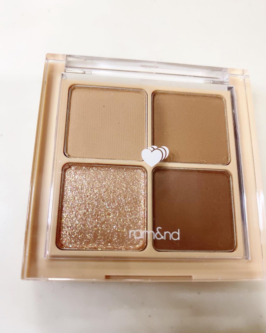 ベターザンアイズ/rom&nd/アイシャドウパレットを使ったクチコミ（2枚目）