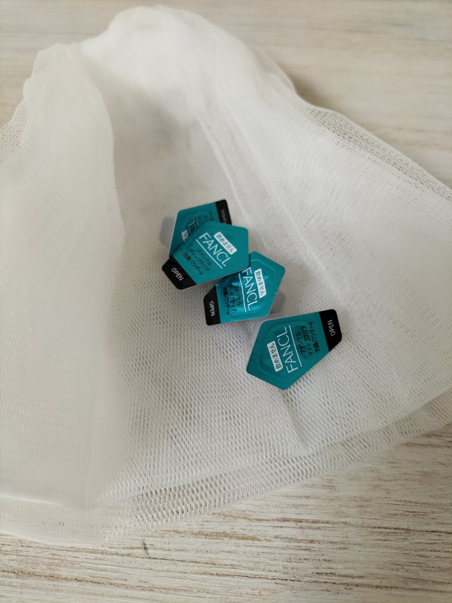 大きめ泡立てネット /ロージーローザ/その他スキンケアグッズを使ったクチコミ（2枚目）