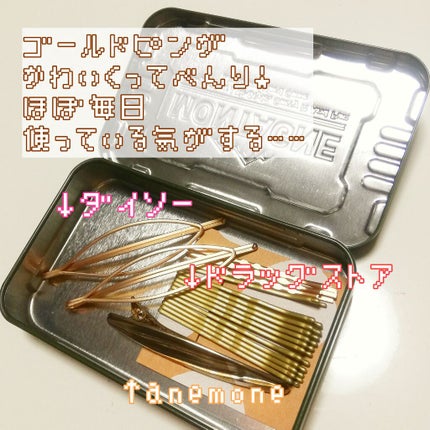 ヘアピン/DAISO/ヘアアクセサリーを使ったクチコミ(1枚目)