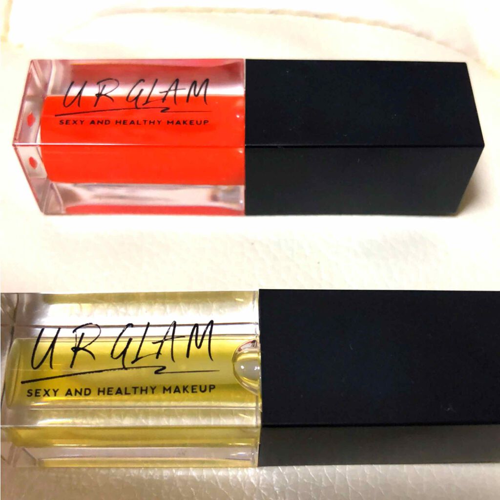UR GLAM　LIP OIL オレンジ/U R GLAM/リップグロスを使ったクチコミ（1枚目）
