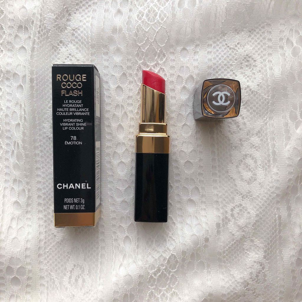 ルージュ ココ フラッシュ/CHANEL/口紅を使ったクチコミ（1枚目）
