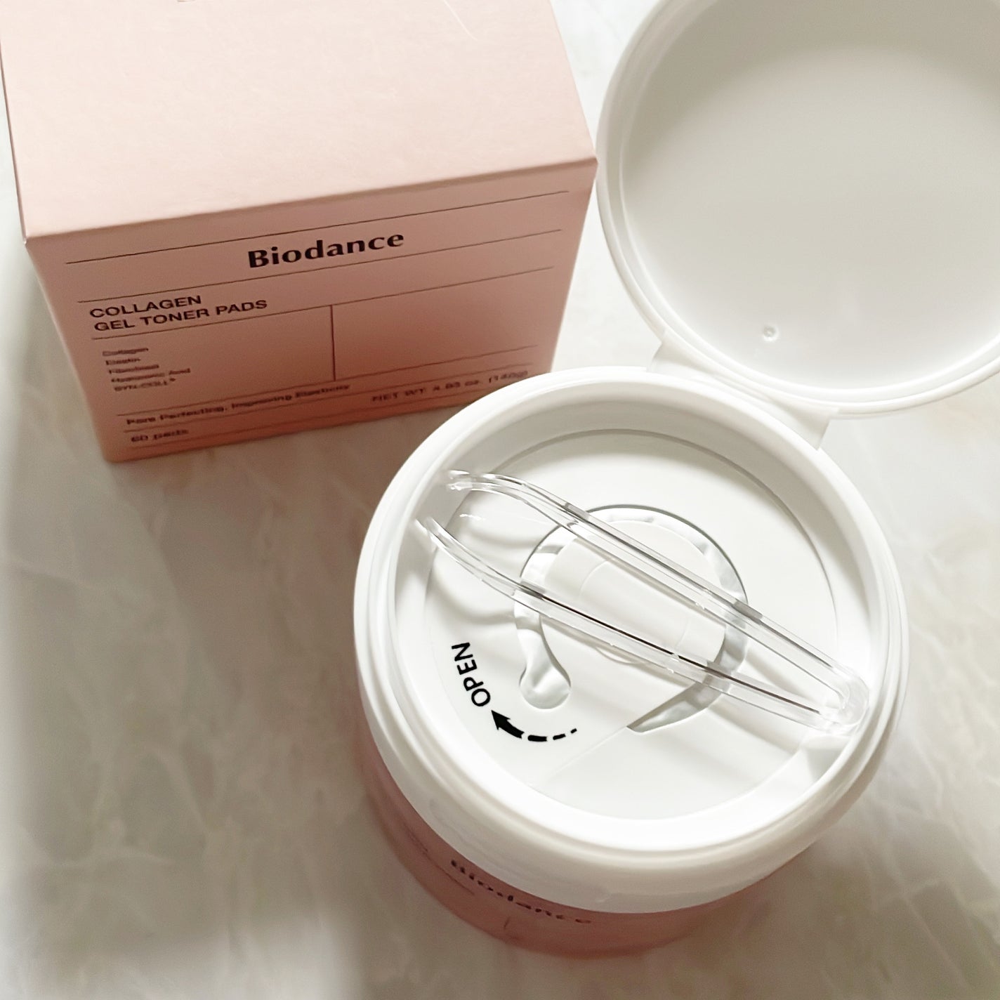 コラーゲンゲルトナーパッド/Biodance/トナーパッドを使ったクチコミ(2枚目)
