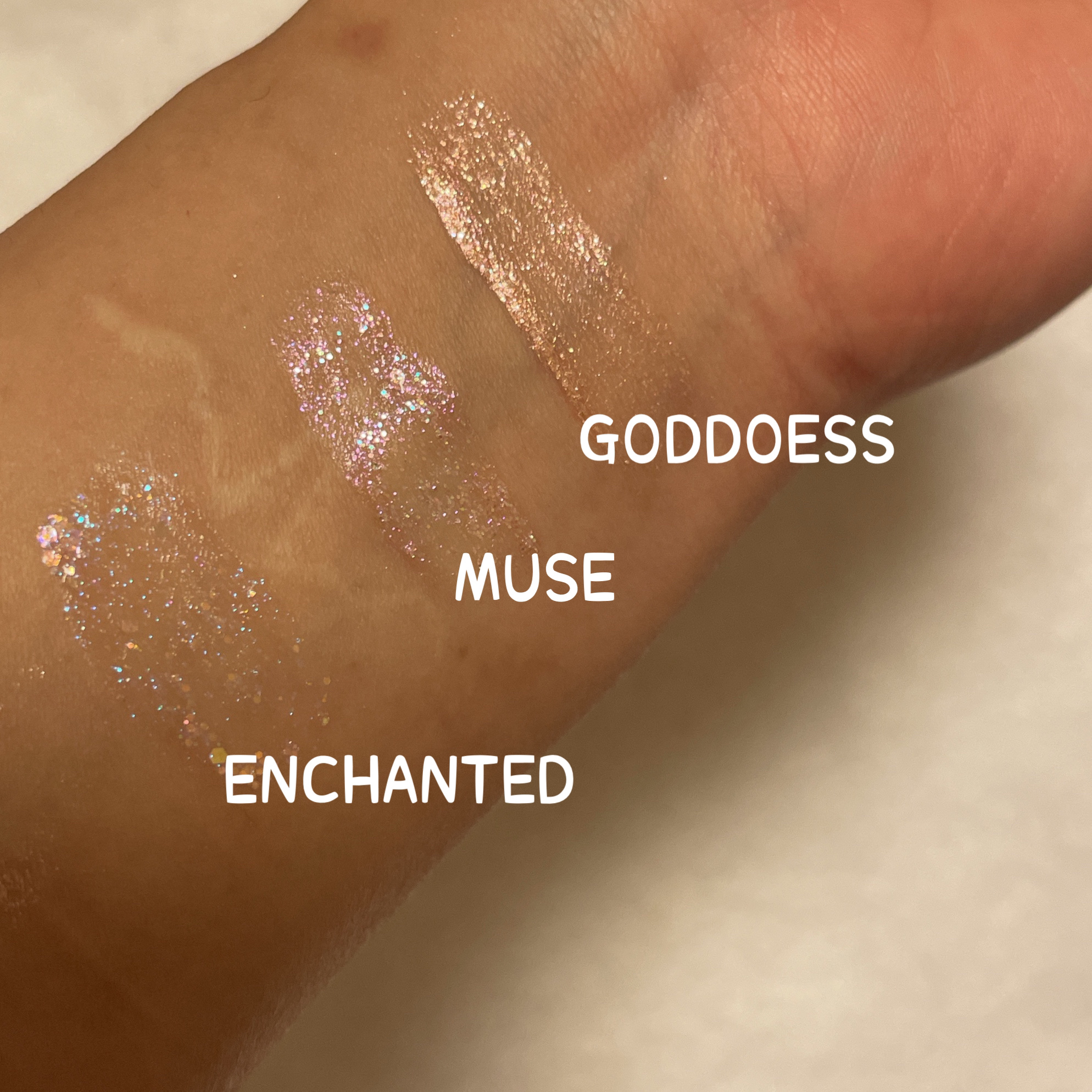 パラダイス シャイン アイ シークイン エンチャンテッド/DEAR DAHLIA/リキッドアイシャドウを使ったクチコミ（2枚目）