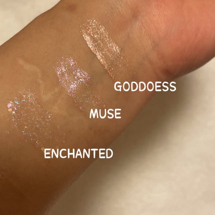 パラダイス シャイン アイ シークイン/DEAR DAHLIA/リキッドアイシャドウを使ったクチコミ(2枚目)