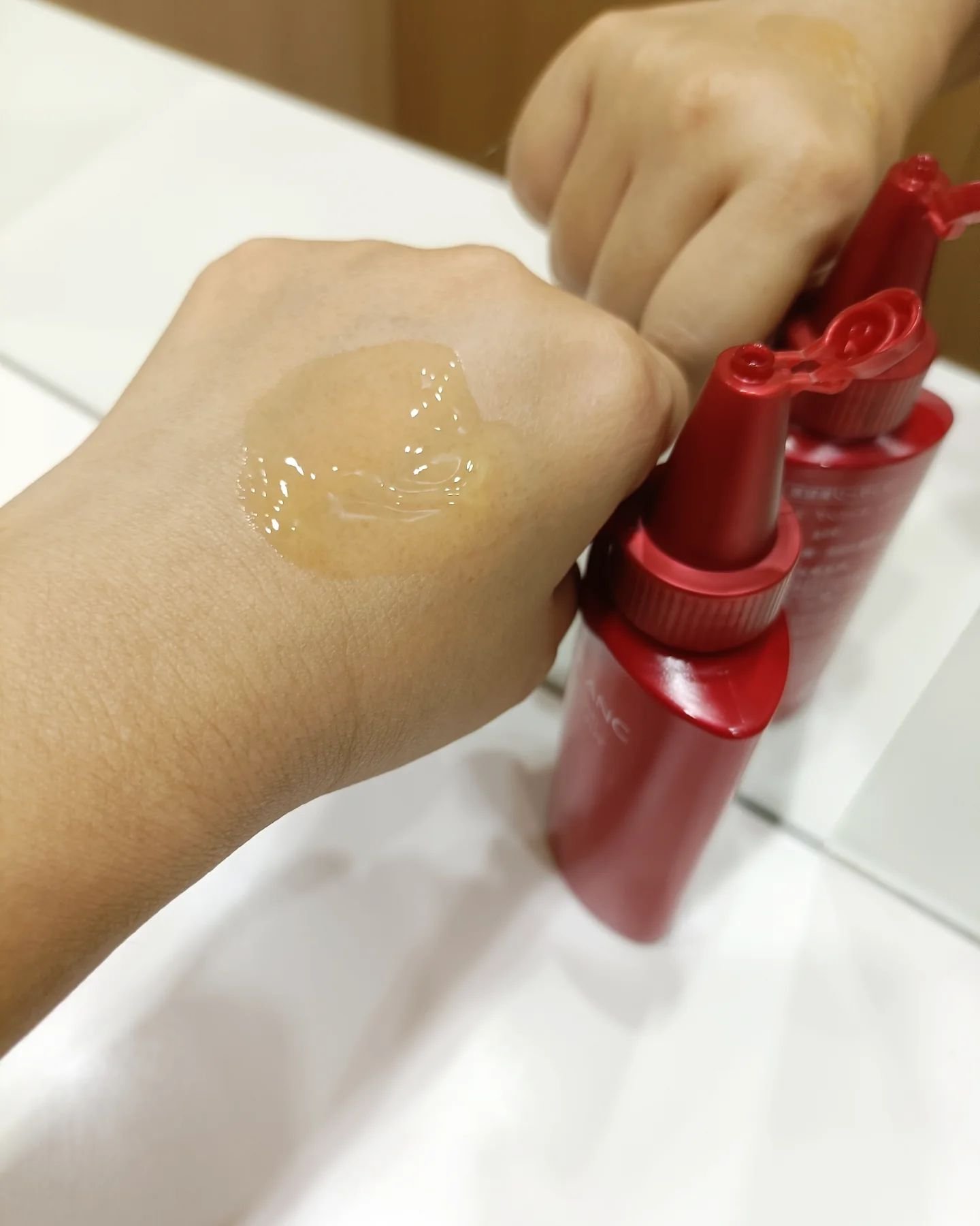 モーニング スイッチジュレ/ALBLANC/美容液を使ったクチコミ（3枚目）