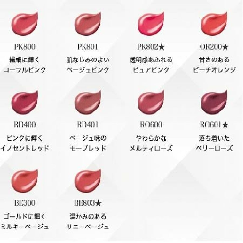 ルージュグラッセ Espriqueの口コミ エスプリーク ルージュグラッセ Pk800 By Losso 普通肌 代前半 Lips