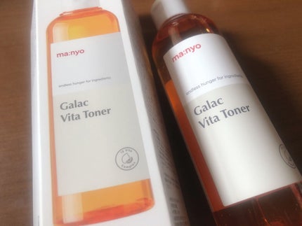 ガラクビタトナー/manyo/化粧水を使ったクチコミ(1枚目)