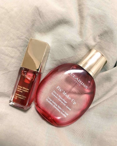 フィックス メイクアップ/CLARINS/ミスト状化粧水を使ったクチコミ（1枚目）