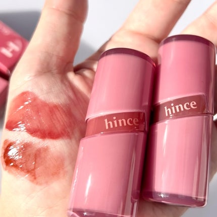 ロウグロウジェルティント/hince/リップティントを使ったクチコミ(2枚目)