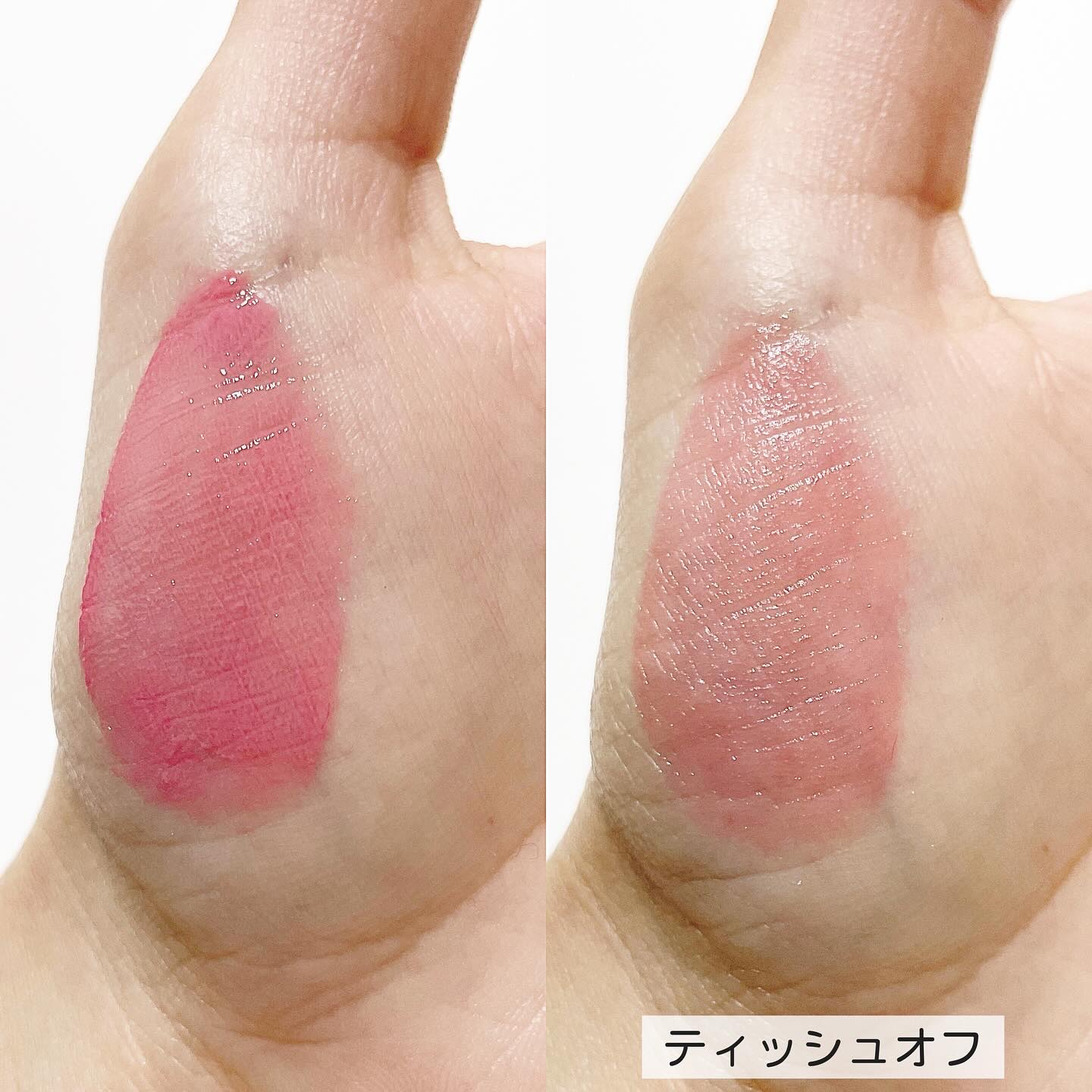 ミューテッドシアーティント 06 ピンクマーガレット/Ririmew/リップティントを使ったクチコミ（3枚目）