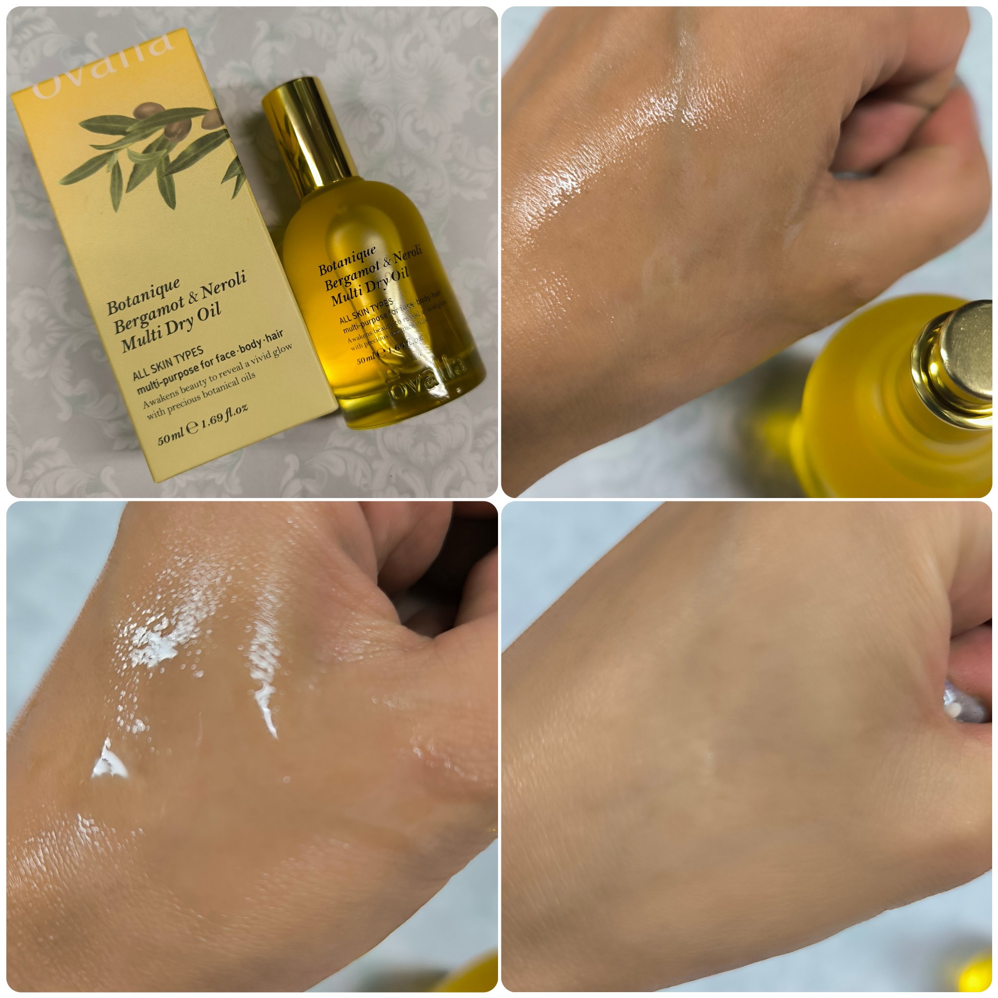 ボタニクB＆Nドライオイル/ovalla/フェイスオイルを使ったクチコミ（3枚目）