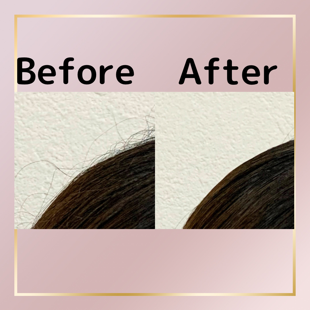 プロミルカルテ リペアヘアマスカラ/Promille/ヘアジェルを使ったクチコミ（3枚目）