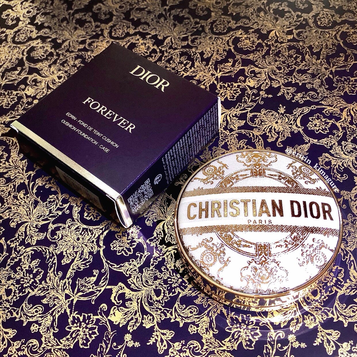 ディオールスキン フォーエヴァー クッション エンブロイダード カナージュ ケース/Dior/その他化粧小物を使ったクチコミ(2枚目)