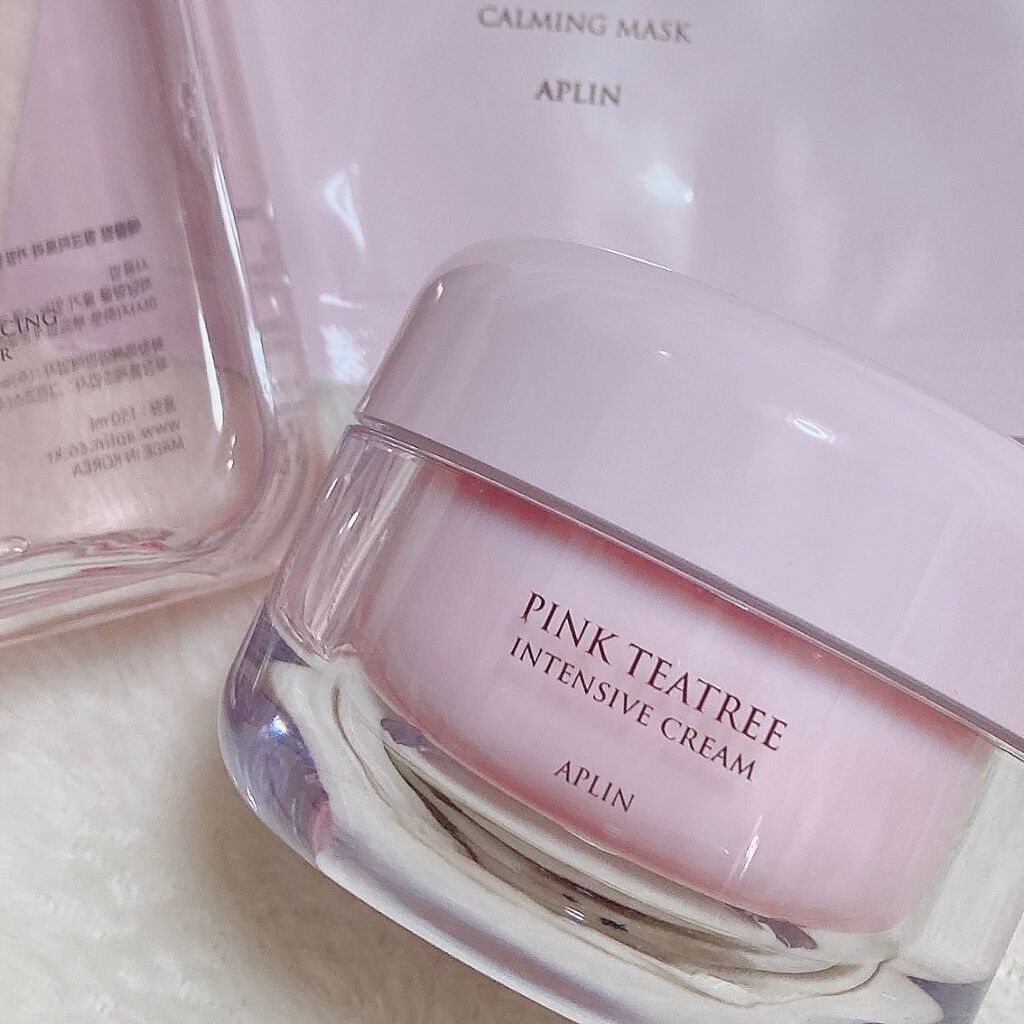 ピンクティーツリーマスクパック/APLIN/シートマスク・パックを使ったクチコミ（1枚目）