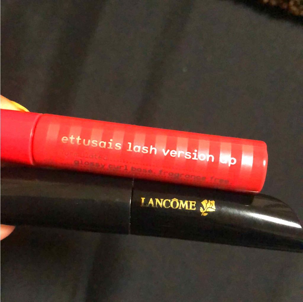 LANCOME ヴィルトゥーズ ドラマのクチコミ「エテュセのマスカラ下地は評判通り😌
ちゃんとまつ毛があがります！
すぐ下がってきてたまつ毛もち.....」（1枚目）