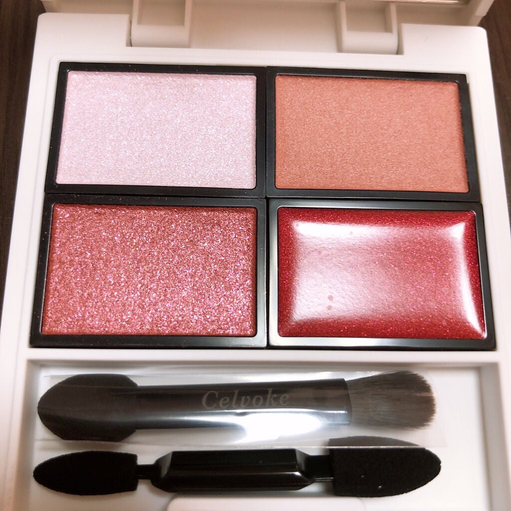 ヴォランタリーベイシス アイパレット/Celvoke/アイシャドウパレットを使ったクチコミ(2枚目)