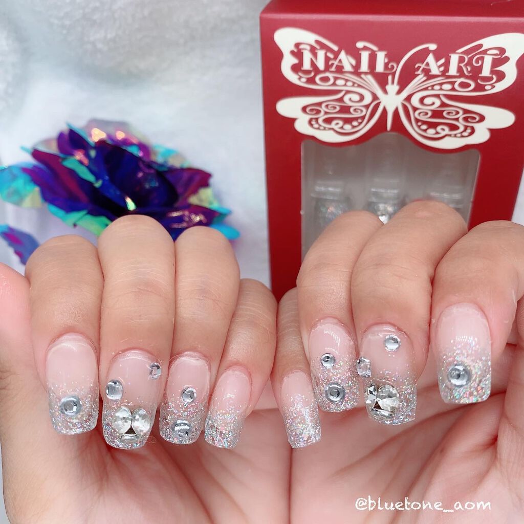 ノンワイプダイアモンドトップジェル/GELATO FACTORY/ジェルネイルを使ったクチコミ(3枚目)