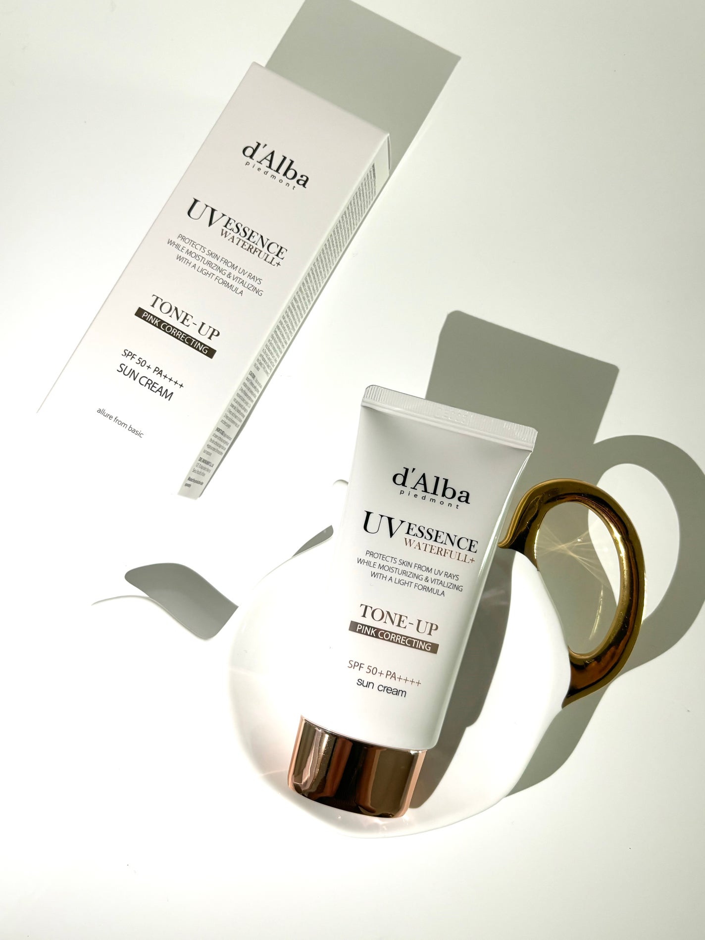 ウォータフルトーンアップサンクリーム/ダルバ/日焼け止めクリームを使ったクチコミ(1枚目)