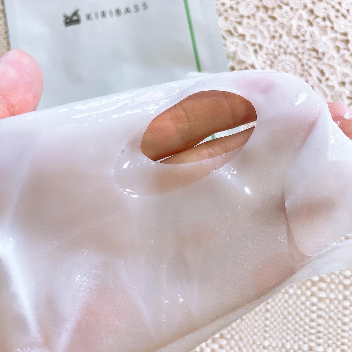 青汁フェイスマスク/青汁化粧品/シートマスク・パックを使ったクチコミ(4枚目)