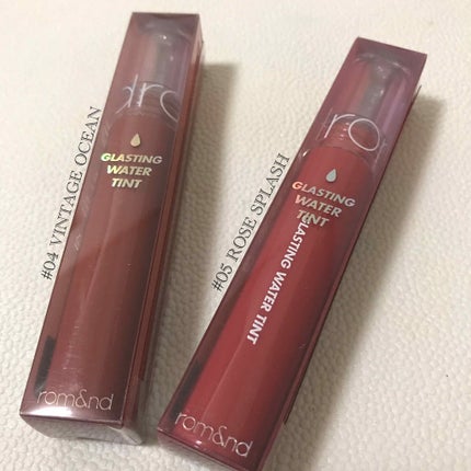 グラスティングウォーターティント/rom&nd/リップティントを使ったクチコミ(1枚目)