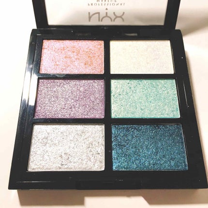 フォイルプレイ ピグメント パレット/NYX Professional Makeup/アイシャドウパレットを使ったクチコミ(2枚目)