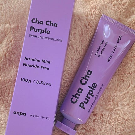 Cha Cha Charcoal Jasmin Mint Toothpaste/chacha/歯磨き粉を使ったクチコミ(1枚目)