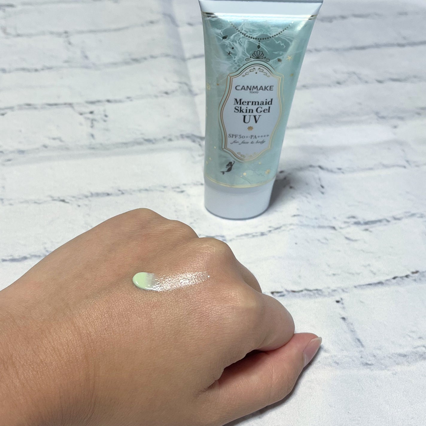 マーメイドスキンジェルUV/キャンメイク/日焼け止めジェルを使ったクチコミ(6枚目)