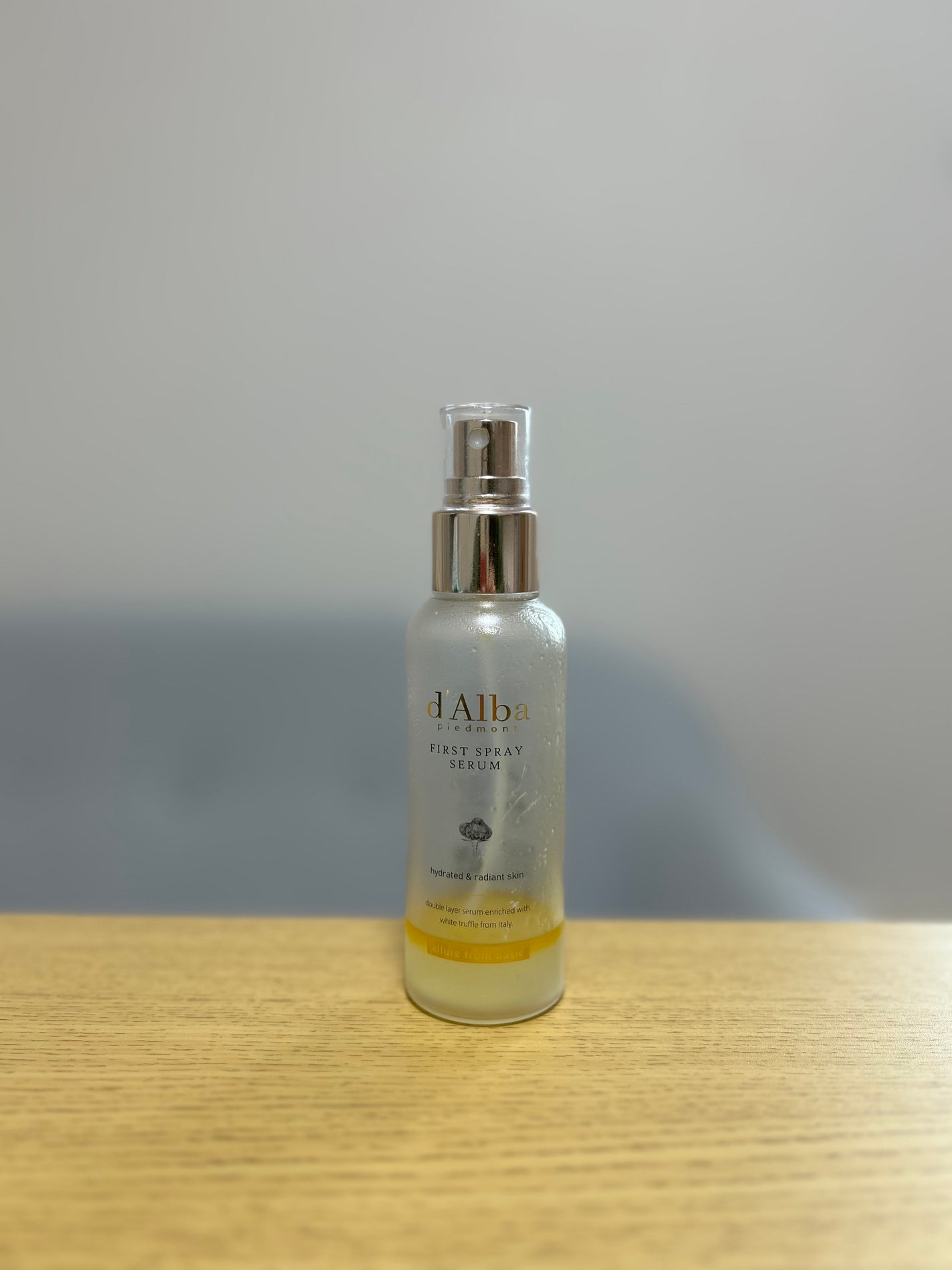 ダルバ ホワイトトリュフファーストスプレーセラム/ダルバ/ミスト状化粧水を使ったクチコミ(1枚目)