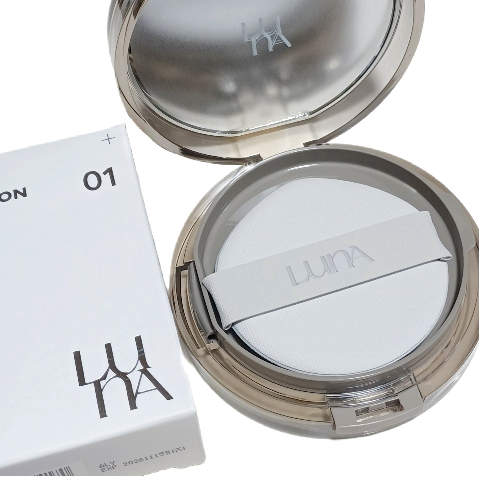 ブラーカバークッション/LUNA/クッションファンデーションを使ったクチコミ（2枚目）