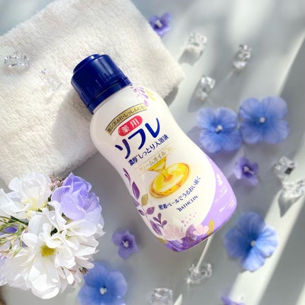 濃厚しっとり入浴液 ホワイトフローラルの香り/薬用ソフレ/保湿系入浴剤を使ったクチコミ(1枚目)