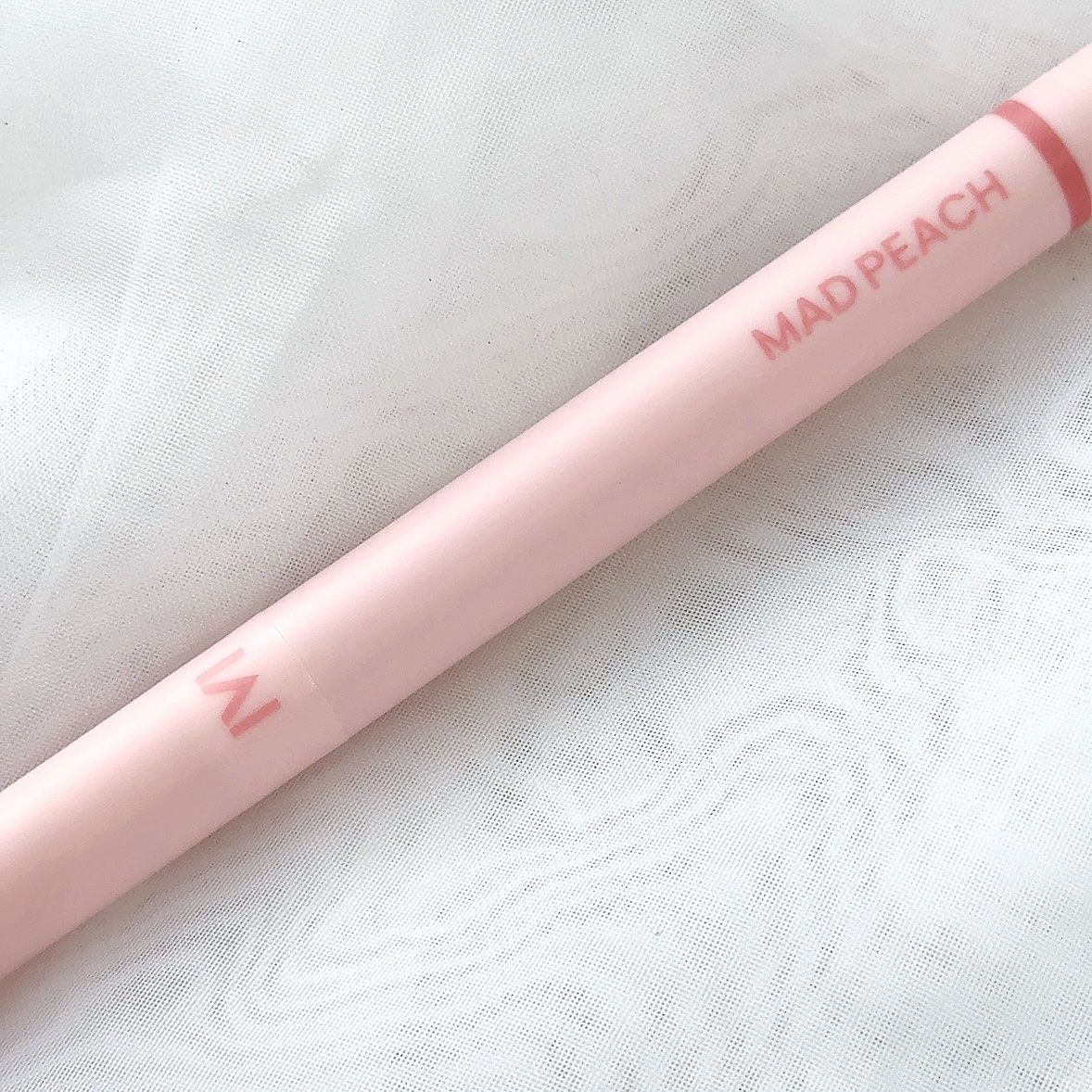 オーバーフィット リップペンシル 03 NUDE PINK/MAD PEACH/リップライナーを使ったクチコミ（2枚目）