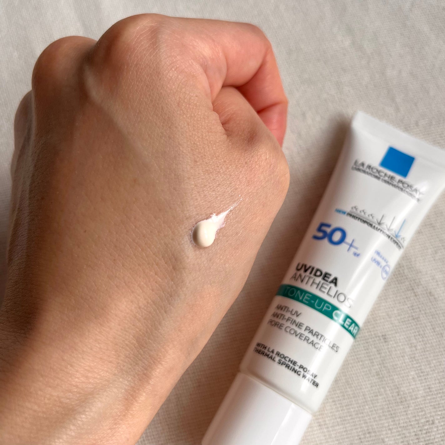 UVイデア XL プロテクショントーンアップ クリア/ラ ロッシュ ポゼ/化粧下地を使ったクチコミ(2枚目)