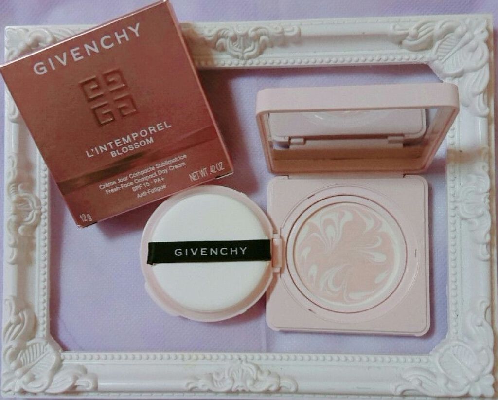 ランタンポレル ブロッサム クリーム コンパクト/GIVENCHY/化粧下地を使ったクチコミ（1枚目）