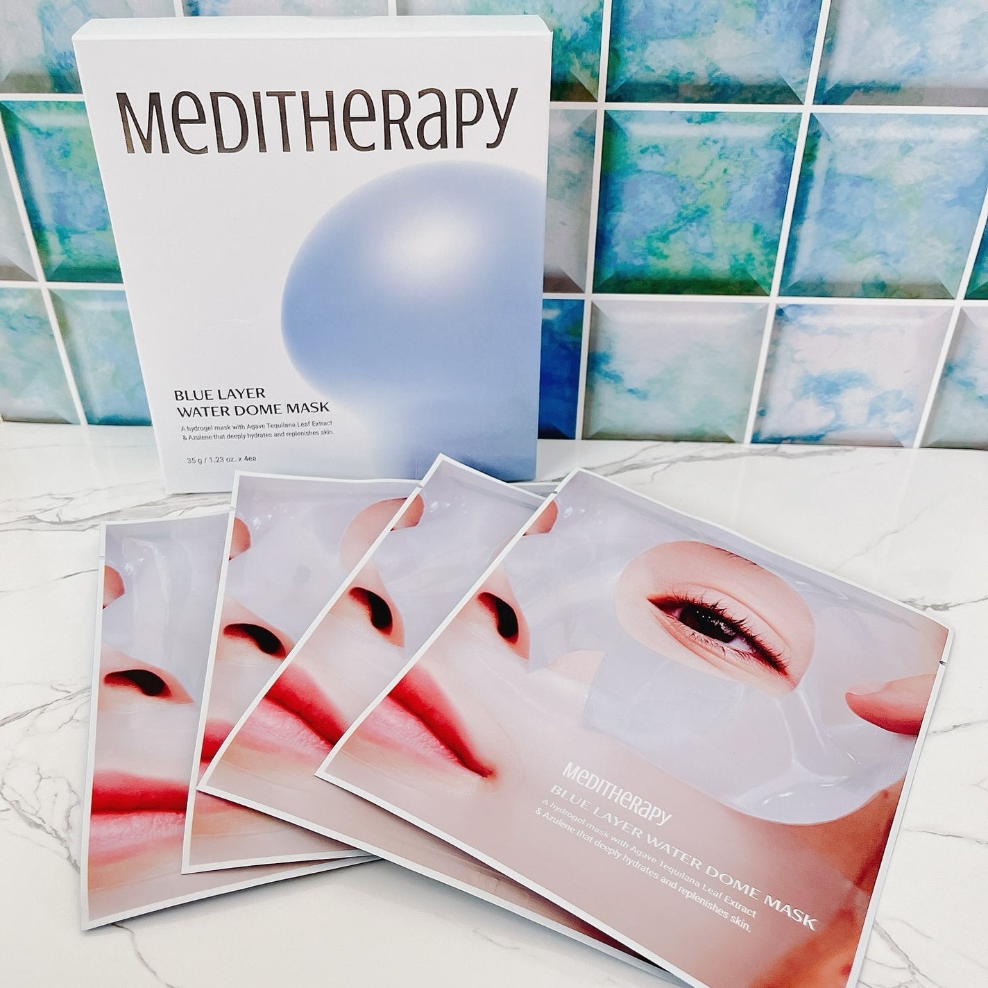 ブルーレイヤーウォータードームマスク/MEDITHERAPY/シートマスク・パックを使ったクチコミ(1枚目)