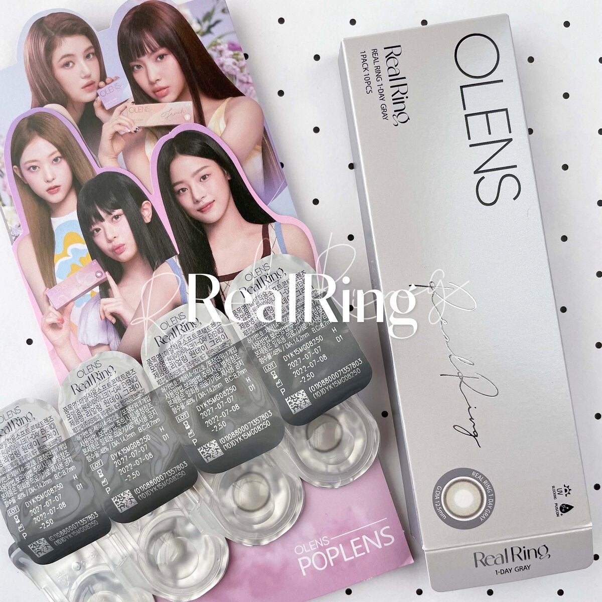 Real Ring 1day/OLENS/ワンデー(1DAY)カラコンを使ったクチコミ(5枚目)