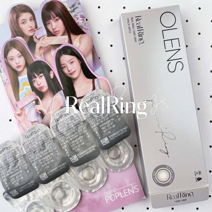 Real Ring 1day/OLENS/ワンデー(1DAY)カラコンを使ったクチコミ(5枚目)