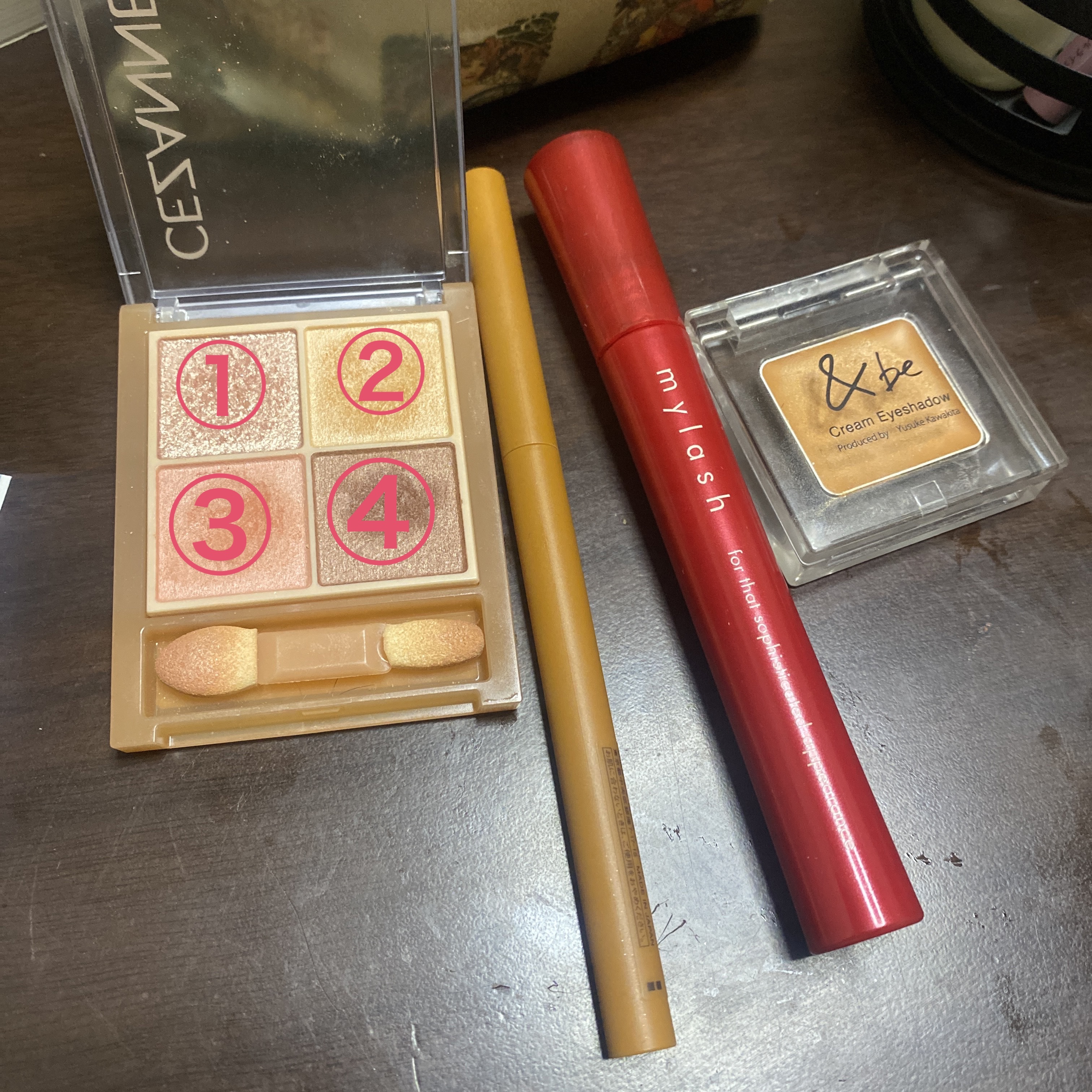 &be クリームアイシャドウ/＆be/ジェル・クリームアイシャドウを使ったクチコミ（1枚目）