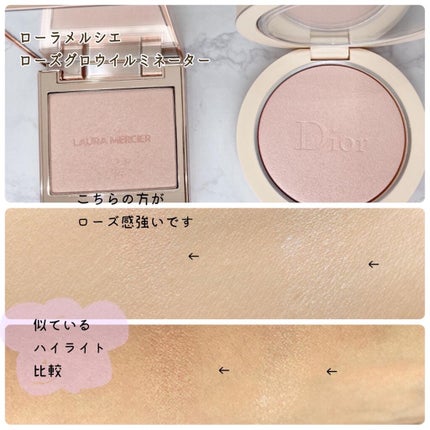 ローズグロウ イルミネーター /ローラ メルシエ/プレストパウダーを使ったクチコミ(8枚目)