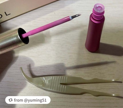 TWOOL ダブルアイリッドグルー/SHOBIDO/二重まぶた用アイテムを使ったクチコミ(4枚目)