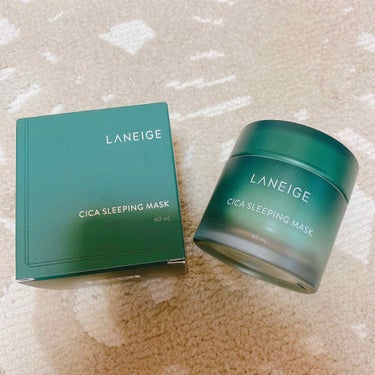 シカスリーピングマスク/LANEIGE/フェイスクリームを使ったクチコミ（1枚目）